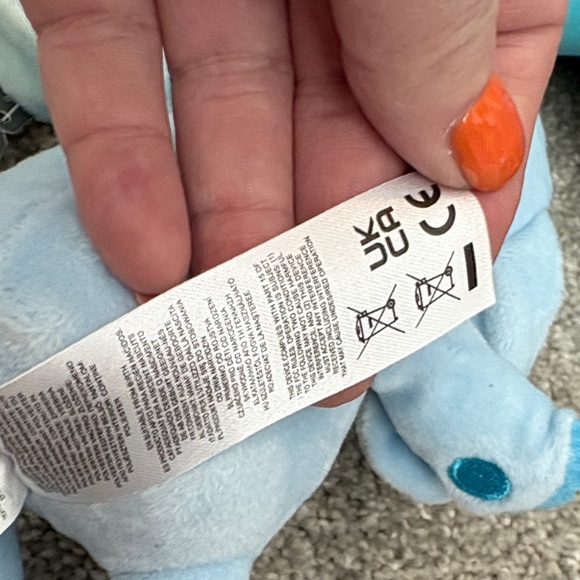 Disney Primark Light Blue and White Plush NWT - Picture 9 of 9